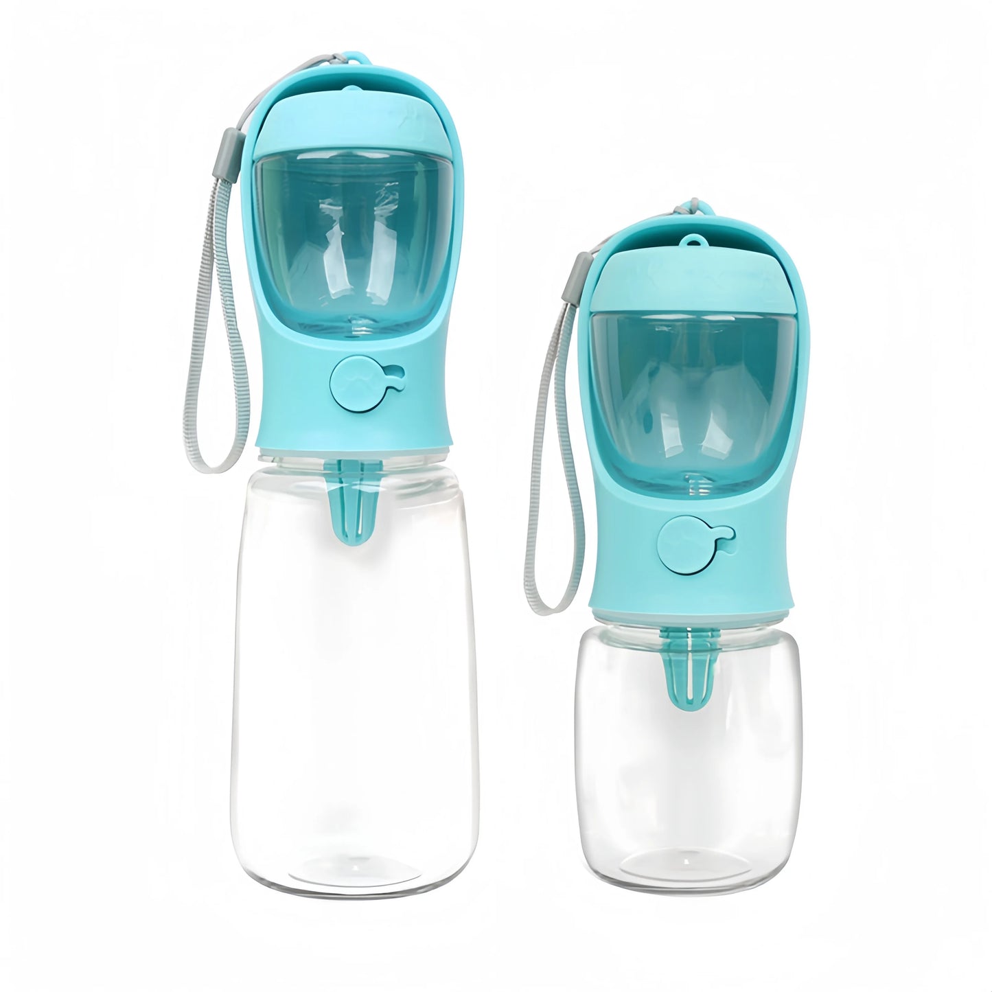 2 In1 Dog Cat Water Bottle with Storage Food and Water